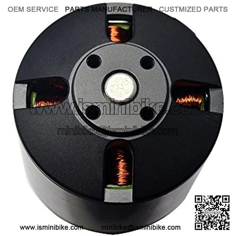 6384 150KV 170KV 190KV Brushless Outrunner Motor Belt Drive Motor Sensored & Sensorless Motor with Closed Cover for DIY Electric Skateboard Electric Bike Mini Scooter Surfboard - Image 3