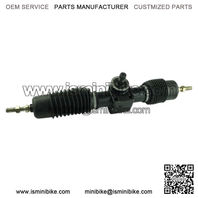 Conjunto de pi ??n de cremallera de direcci??n asistida de acero completo de 430 mm M10 para ATV / UTV Bastidor de engranaje de la direcci??n asistida - Image 3