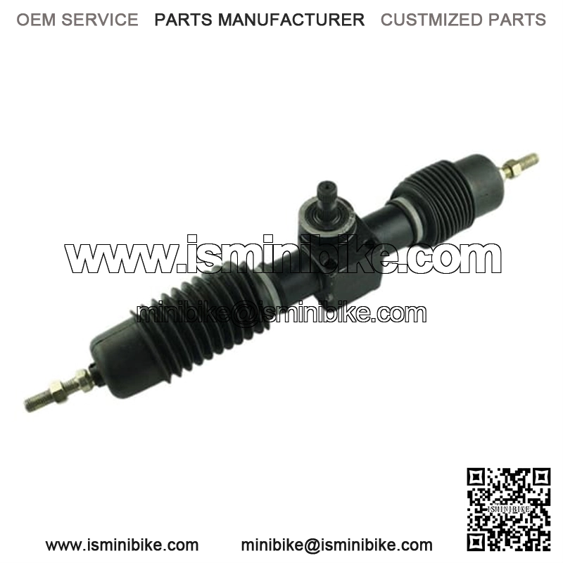 Conjunto de pi ??n de cremallera de direcci??n asistida de acero completo de 430 mm M10 para ATV / UTV Bastidor de engranaje de la direcci??n asistida - Image 4