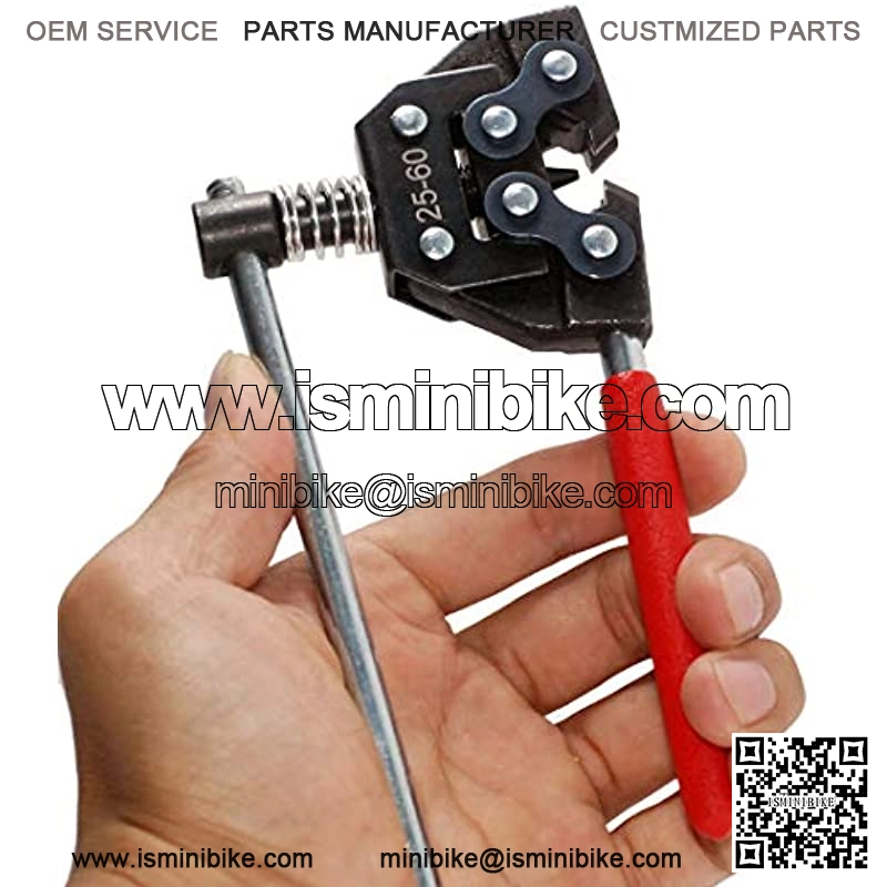 #25-60 Roller Chain Breaker Cutter (Non-Slip Handle) #25, 35, 41, 40, 50, 60, 415H,428H, 520,530 for Bicycle,Motorcycle, Go Kart Chains Replacements - Image 3