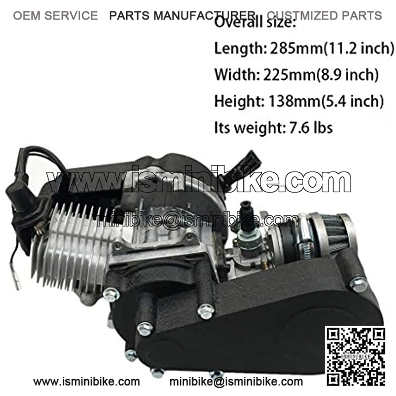 2-Stroke Engine Motor Gear Box for 47cc 49cc 50cc Mini Pocket Gas G-Scooter ATV Quad Bicycle Dirt Pit Bikes - Image 2