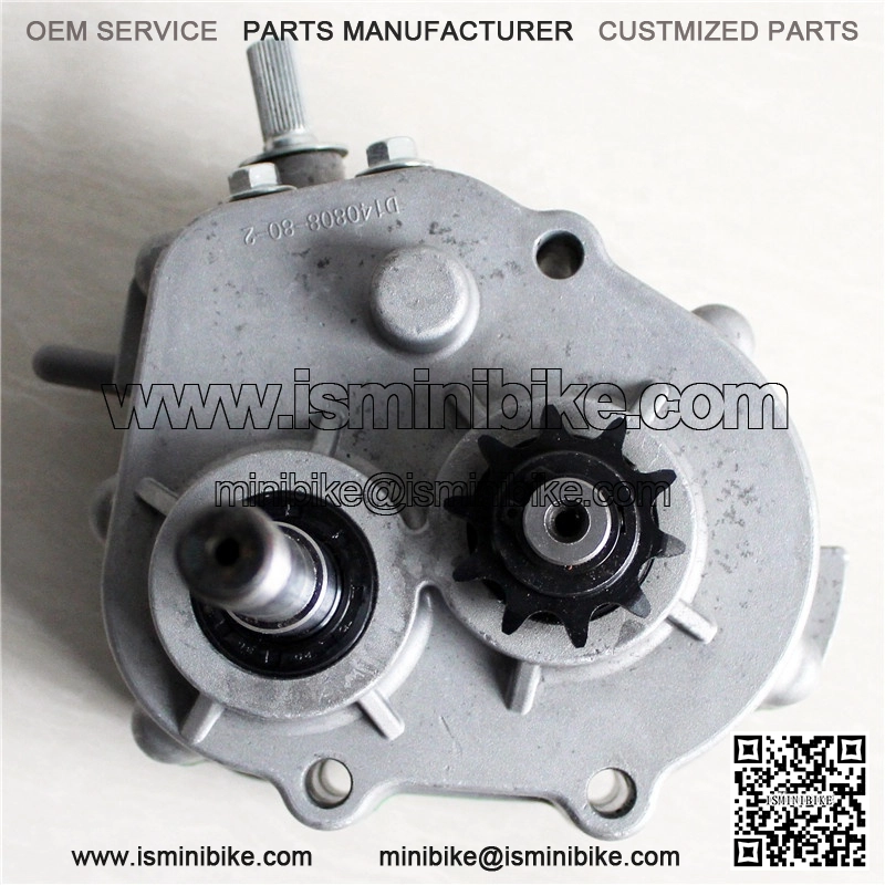 High quality speed reducer forward reverse gearbox transmission 10T #41/420 for Go Kart