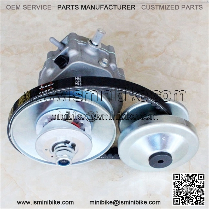 Go kart reverse gearbox with 1" torque converter set 12T #35 sprocket - Image 4