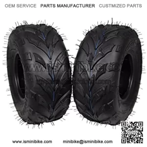 2 Set MASSFX MS 145/70-6 6Ply Go-Kart, Mini Bike, ATV, Lawn Tires 145x70-6 145x70x6 Side Bite Tread