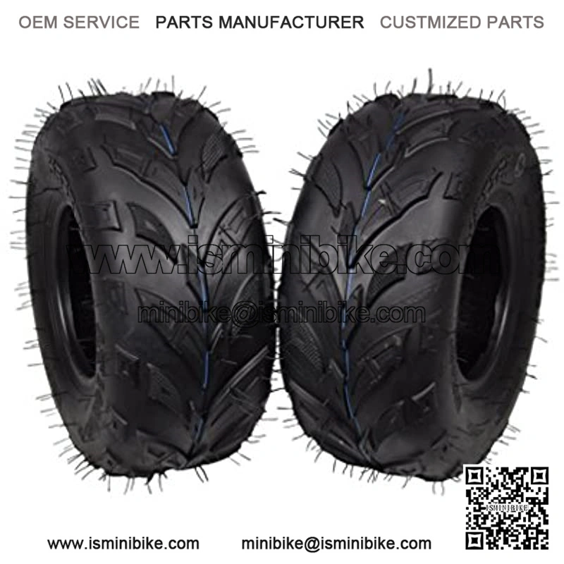 2 Set MASSFX MS 145/70-6 6Ply Go-Kart, Mini Bike, ATV, Lawn Tires 145x70-6 145x70x6 Side Bite Tread