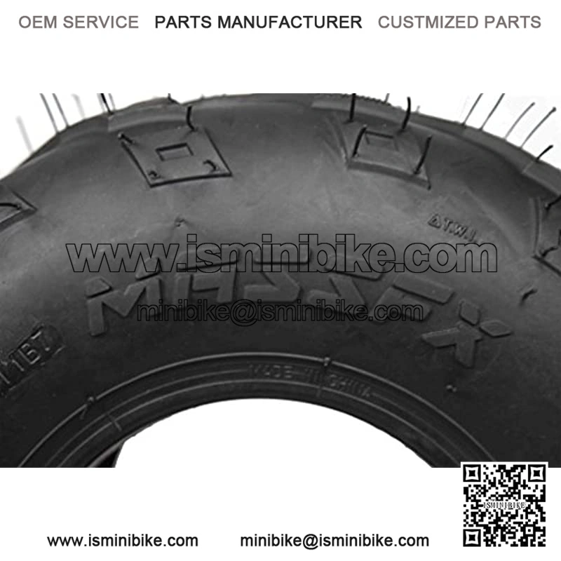 2 Set MASSFX MS 145/70-6 6Ply Go-Kart, Mini Bike, ATV, Lawn Tires 145x70-6 145x70x6 Side Bite Tread - Image 3