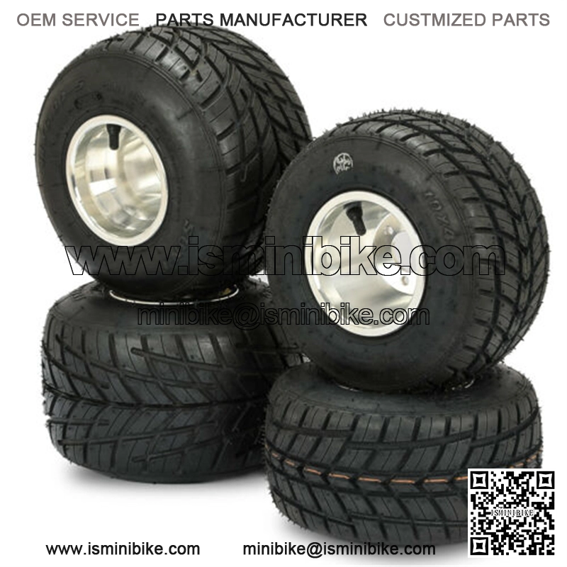replacement 10x4 5/5 tubeless tire go kart rain anti skid tyre