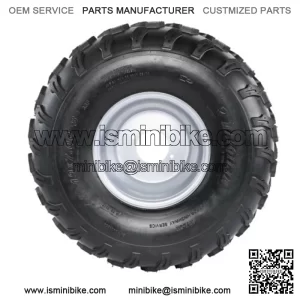 19x7/8 rubber tire with 8 rim universal atv utv replacement tire
