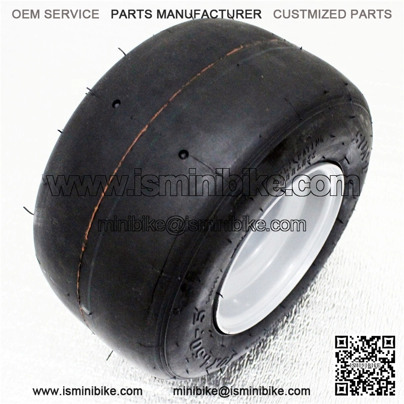10X4.50-5 Go Kart Wheel With Iron Rim Grey Color - Image 4