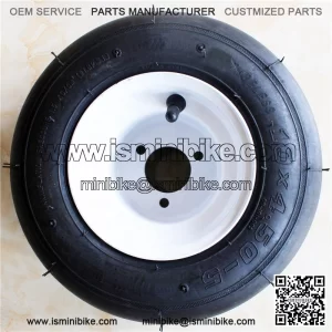 10X4.5-5 Go Cart Wheel with Iron Rims