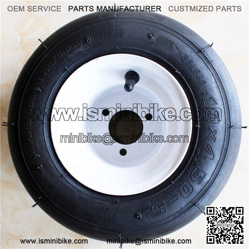 10X4.5-5 Go Cart Wheel with Iron Rims