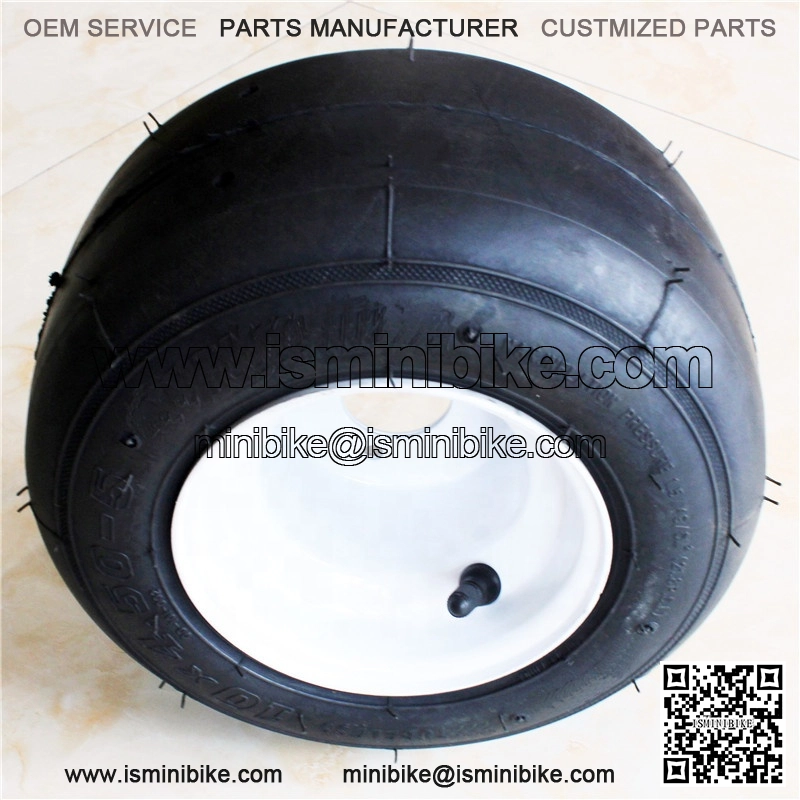 10X4.5-5 Go Cart Wheel with Iron Rims - Image 3