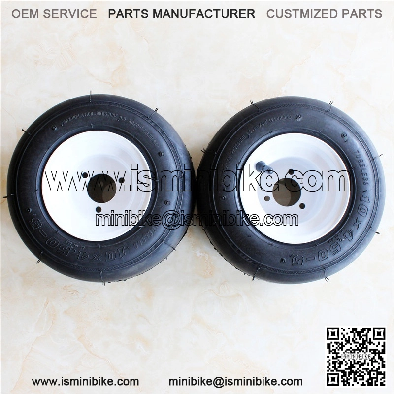 10X4.5-5 Go Cart Wheel with Iron Rims - Image 4