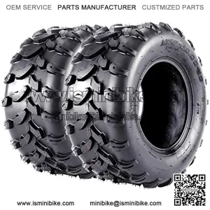 ATV UTV Tires 20x10x10 Sport AT Tire 20 inch 20x10-10, 4PR, Set of 2