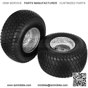 18x9.50-8 Go Kart Tire Rim Wheel Assembly Zero Turn 18/950-8 1070LB Capacity