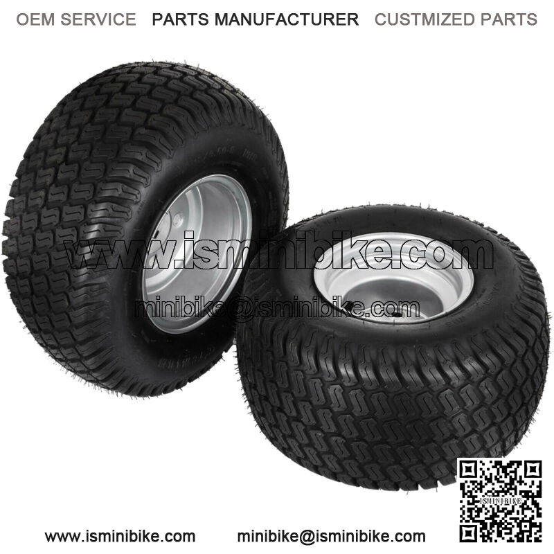 18x9.50-8 Go Kart Tire Rim Wheel Assembly Zero Turn 18/950-8 1070LB Capacity