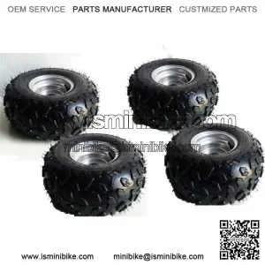 145/70-6" Wheel Taotao Sunl Coolster Roketa ATV Quad Mini Go Kart Cart Tire Rim