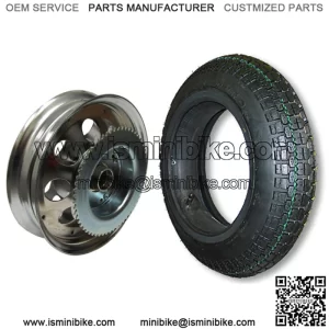 3.50 x 10 Tire, Tube & Rim Kit (Rear)
