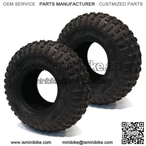 (Pack of 2) Knobby Tire 145/70-6 for General Purpose ATV, Go-Kart, Mini Bike