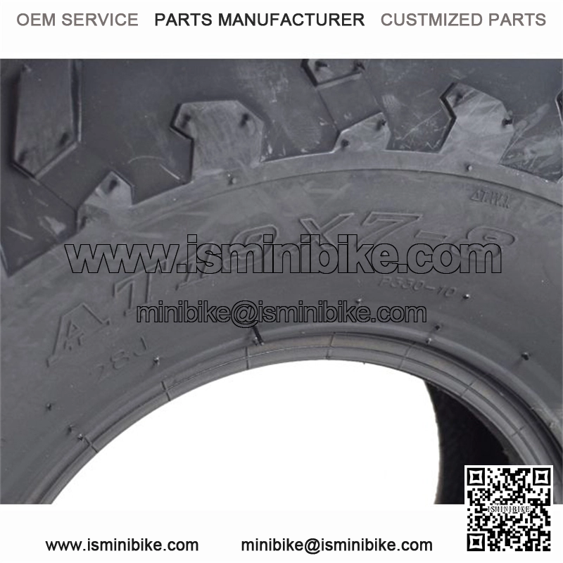 19x7.00-8 Knobby Tire with P330 Tread for Baja MB165 & MB200 Mini Bikes - Image 3