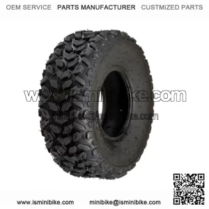 19x7.00-8 Tire with QD112 Knobby Tread for Baja Mini Bikes MB165 & MB200, ATVs, & Go Karts