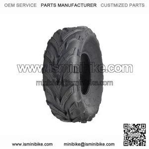 19x7.00-8 Tire with QD116 V-Tread for Baja Mini Bikes MB165 & MB200, ATVs, & Go Karts