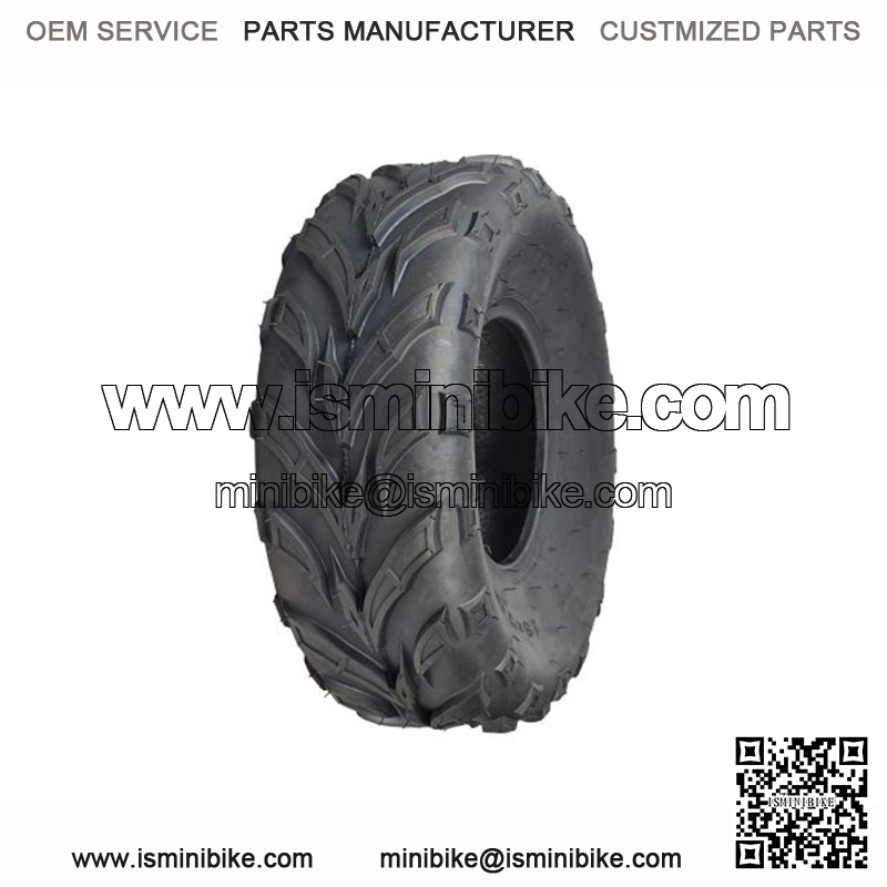 19x7.00-8 Tire with QD116 V-Tread for Baja Mini Bikes MB165 & MB200, ATVs, & Go Karts