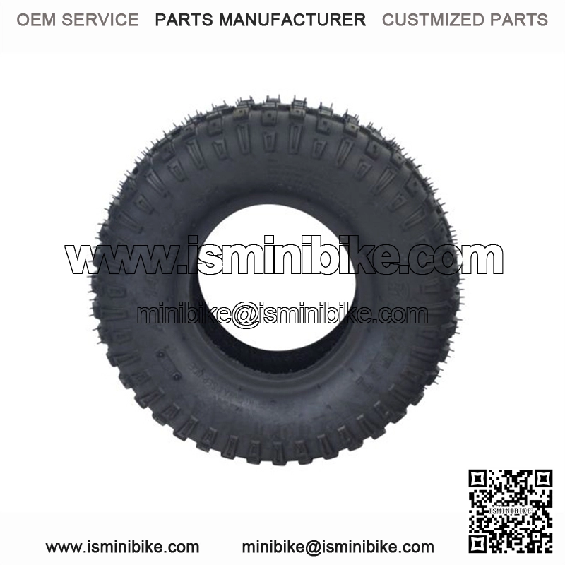 145/70-6 Tire with AQ3015 Knobby Tread for Baja Blitz, Dirt Bug, Doodle Bug, & Racer Mini Bikes - Image 2