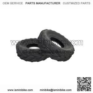 20x7.00-8 ATV, Go-Kart, & Mini Bike Tires with QD116 V-Tread (Set of 2)