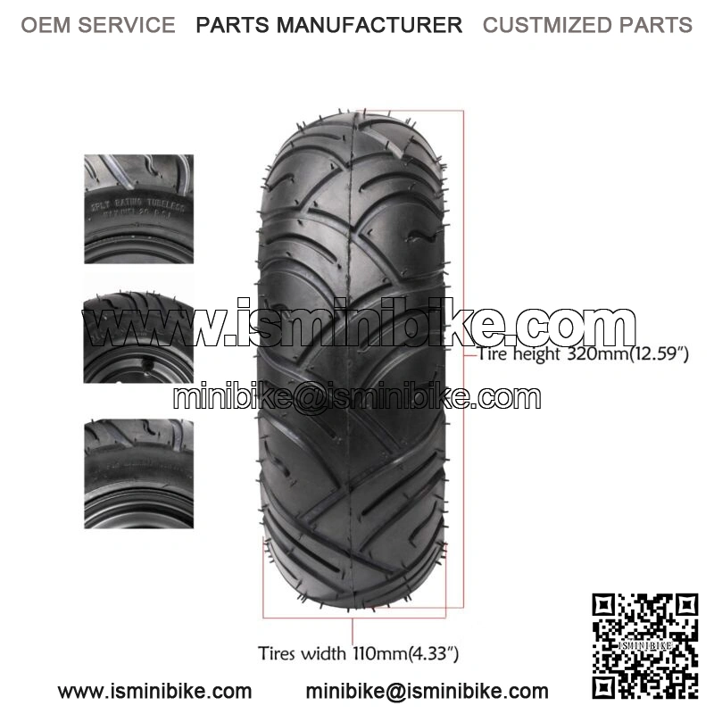 6" 7" 8" Wheels Tire Rim Assembly Go Cart ATV Mini Bike Trike 110/125/150/200cc - Image 4