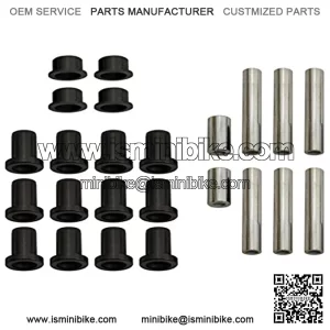 Heavy Duty UHMW A Arm/Control Arm Bushing Kit for Polaris RZR 1000 For use with or OEM Arms (2014-2016) - SLubricating to Increase Bushing Life and Has Low Wear Characteristics