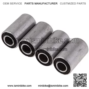 4 Pieces High Performance Arm Mount Bushing for ATV Go Kart Quad Mini Bike