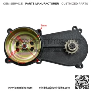 14t 2 stroke cvt reduction gear box for 49cc mini bike