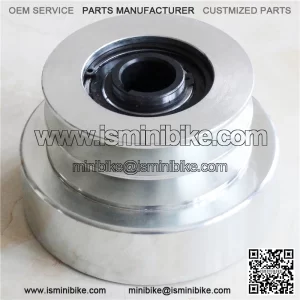 2A 1" heavy duty clutch pulley(silver)