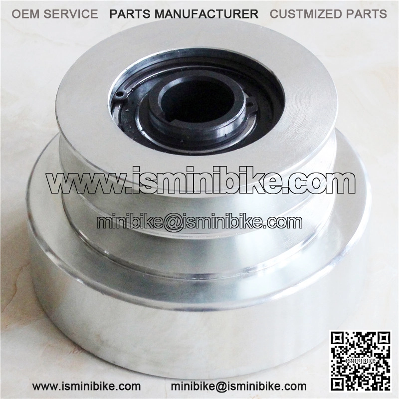 2A 1" heavy duty clutch pulley(silver)