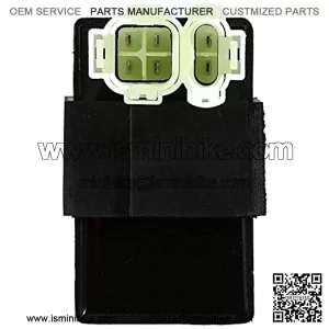 6 Pins CDI Igniter Module Box, Motorcycle Electronic Igniter 4 Wheeler Quad Bikes Coil Solenoid Relay Voltage Regulator for GY6 50cc 125cc 150cc ATV Moped Scooter GO KART (1 pc)