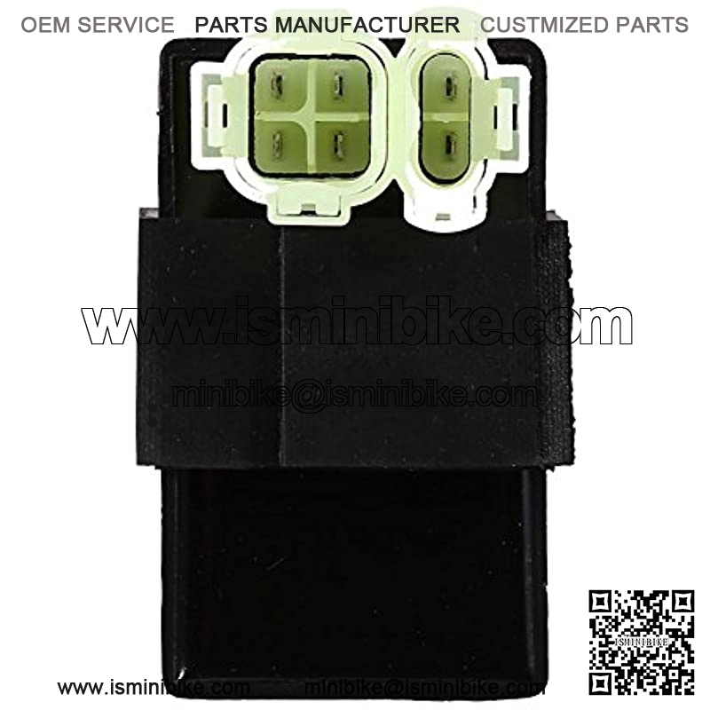 6 Pins CDI Igniter Module Box, Motorcycle Electronic Igniter 4 Wheeler Quad Bikes Coil Solenoid Relay Voltage Regulator for GY6 50cc 125cc 150cc ATV Moped Scooter GO KART (1 pc)
