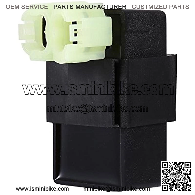6 Pins CDI Igniter Module Box, Motorcycle Electronic Igniter 4 Wheeler Quad Bikes Coil Solenoid Relay Voltage Regulator for GY6 50cc 125cc 150cc ATV Moped Scooter GO KART (1 pc) - Image 4
