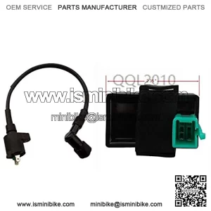 NEW Ignition Coil CDI Box + 6-Pin Igniter 70cc-125cc ATV Compatible With Taotao Dirt Bike Gokart