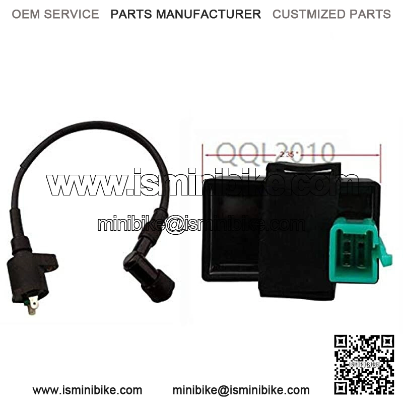 NEW Ignition Coil CDI Box + 6-Pin Igniter 70cc-125cc ATV Compatible With Taotao Dirt Bike Gokart