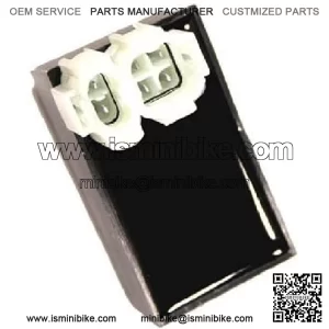 Dune 150 (DN150) Go Kart Parts CDI Module (Ignitor) for 50cc, 90cc, 125cc, & 150cc Gas Scooters & ATVs - 6 Pin Rounded Connector