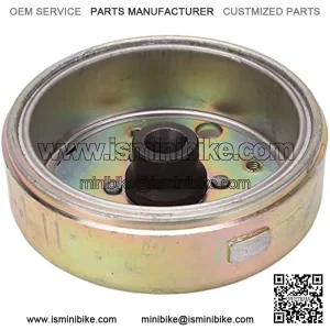 Volante de Inercia, Aleaci??n de Acero del Volante del Estator del Motor para GY6-50 60 80CC Go Karts Scooters ATV UTV Motocicletas LuK RepSet Embrague Piezas de Repuesto