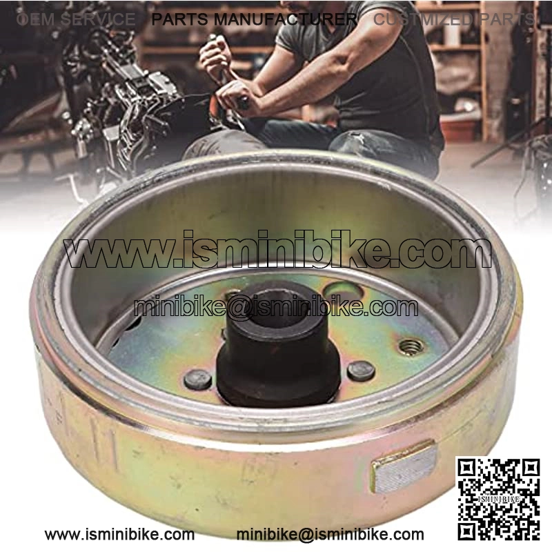 Volante de Inercia, Aleaci??n de Acero del Volante del Estator del Motor para GY6-50 60 80CC Go Karts Scooters ATV UTV Motocicletas LuK RepSet Embrague Piezas de Repuesto - Image 2