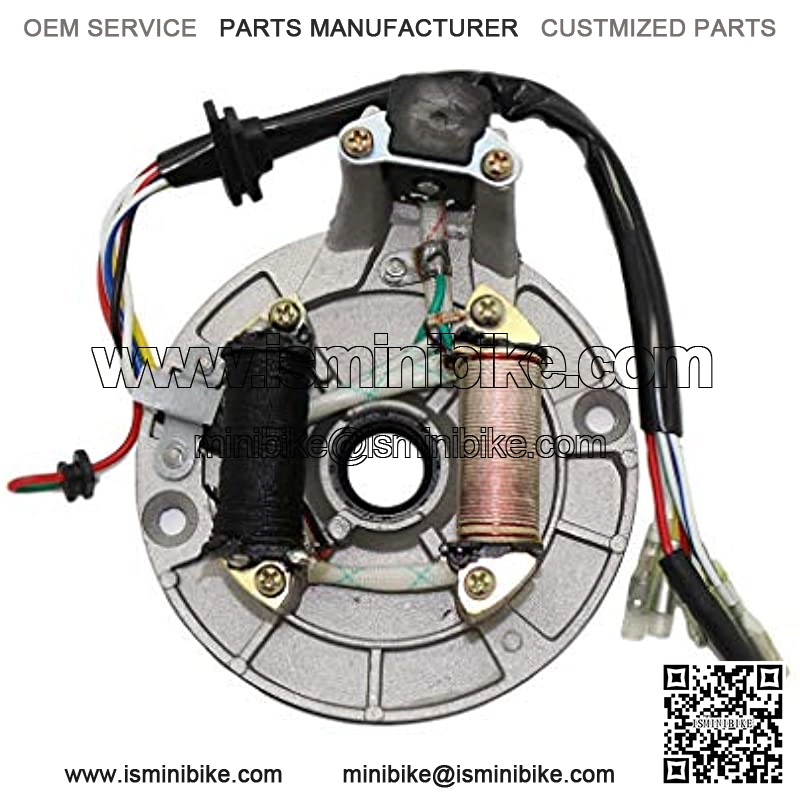 2 Coil Ignition Magneto Stator Plate for 50cc 70cc 90cc 110cc 125cc Kazuma SSR Baja ATV Quad Dirt Kick Bike 4 Wheeler - Image 3