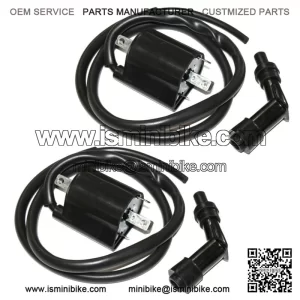 Front & Rear Ignition Coils for Suzuki VS1400GLP Intruder 1400 1987-2004