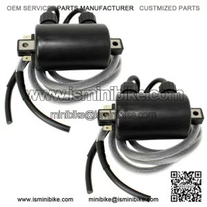 2-Pack Double Line Ignition Coil for Kawasaki VN1500 Vulcan 1500L 1996 1997