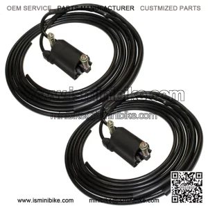 Set of 2 Ignition Coils for Kawasaki ZX750 Ninja ZX-7R ZX7R 1991-2003