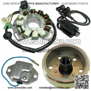 Stator Regulator Ignition Coil Flywheel for Yamaha Banshee 350 YFZ350 1987-1994
