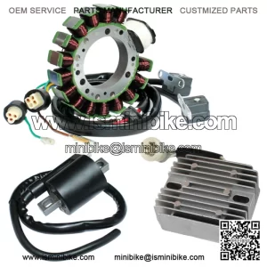 Stator & Regulator Rectifier for Yamaha Warrior 350 YFM350 1988 W/Ignition Coil