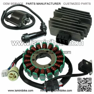 Stator/ Regulator Rectifier / Ignition Coil for Yamaha Bruin 250 YFM250 2005 06